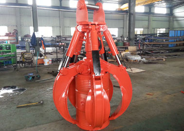 orange Peeler Maschine 0,57 1100kg mit geschlossenen Fingern des Volumen-fünf entwerfen zusätzliches Rohr