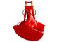 2 Bagger-Spare Parts Excavator-Zubehör-Bagger Hydraulic Clamshell Bucket der Zylinder-1200L