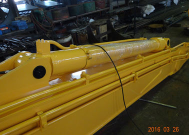Bagger der Bau-langen Strecke dröhnt 0,6 mit GP-Eimer JCB-Gelb-Farbe