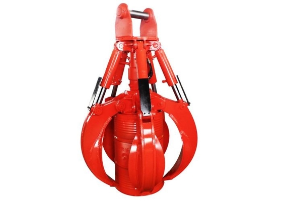 Graber Rotation Orange Peel Grab Eimer mit hoher Leistung 5pcs Hydraulikzylinder