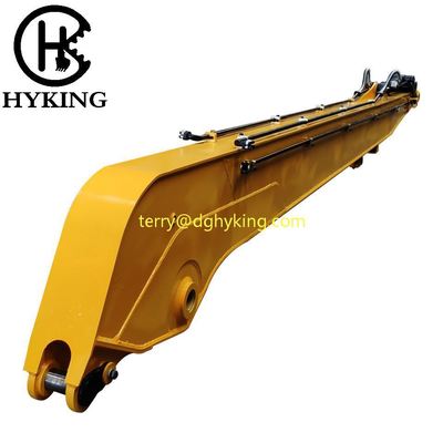 Bagger-Long-Reach-Ausleger und -Arm mit Q345B Material, 32 m langem Ausleger und 45-Grad-Konusnaht für Hafenausbaggerung