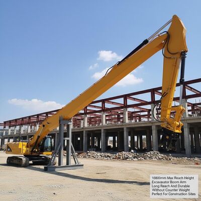 16800mm Maximale Reichhöhe Bagger Ausleger Arm Lange Reichweite und Langlebig Ohne Gegengewicht Perfekt für Baustellen