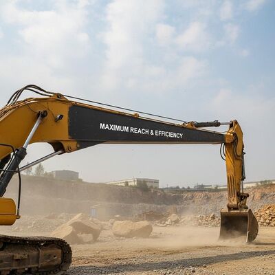 8500 mm Boomlänge Bagger Boom Arm für maximale Reichweite und verbesserte Betriebseffizienz entwickelt